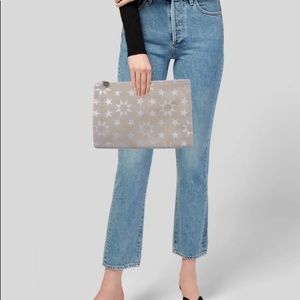 Clare V Star Print Clutch
